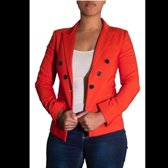 Express Jackets & Coats Red Express Blazer Poshmark